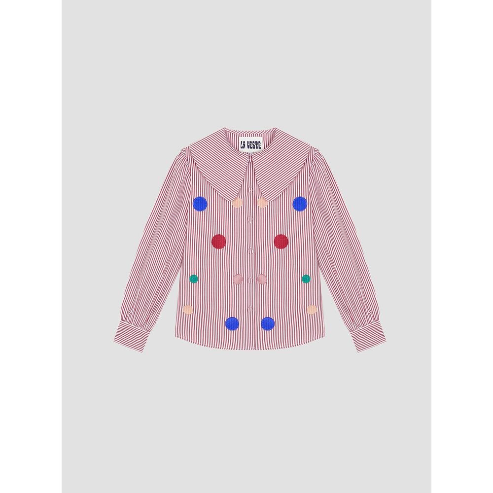 La Veste Confeti Shirt Stripe - XS - Red Stripe